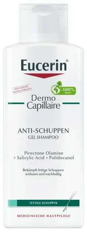 Eucerin DermoCapillaire Anti-Schuppen Gel Shampoo 250 ml Markenware