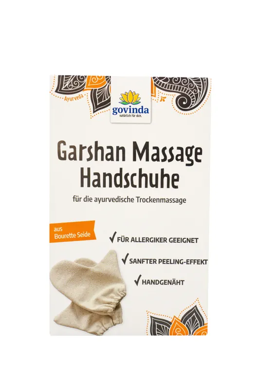 Solange Der Vorrat Reicht Govinda Garshan-Massage-Handschuhe