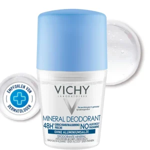 Wochenendangebot Vichy Deo Roll On Mineral 48h ohne Aluminium und Alkohol 50 ml Creme