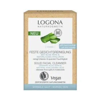 LOGONA CLASSIC feste Gesichtsrein.Bio-Aloe V.Hyal 60 g Aktuell