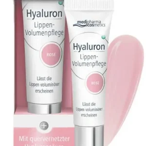 Nur Heute medipharma cosmetics Hyaluron Lippen-Volumenpflege Balsam Rose 7 ml