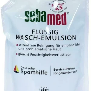 Neu Sebamed Flüssig Waschemulsion 400 ml Nachfüllpackung