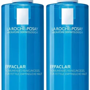Meistverkauft La Roche Posay Effaclar Schäumendes Reinigungsgel 2 x 400 ml