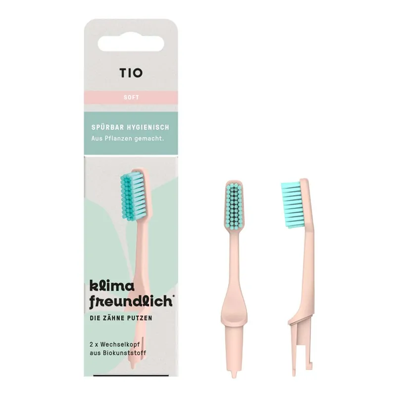 Kostenfreie Lieferung Wechselkopf soft - sortiert Rosa|Dunkelgrün