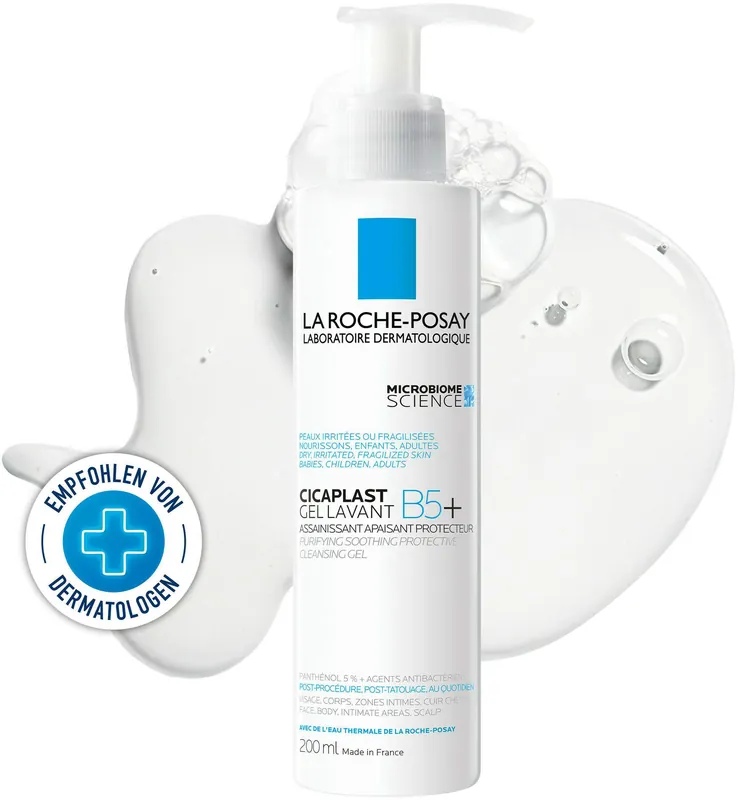 Finale Aktion La Roche Posay Cicaplast Lavant B5 Reinigungsgel 200 ml