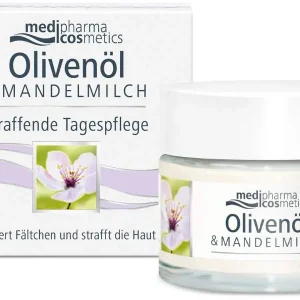 medipharma cosmetics Olivenöl & Mandelmilch Straffende Tagespflege 50 ml Letzte Chance