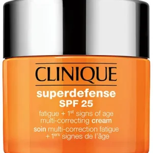 Clinique Superdefense Fatigue + 1st Signs of Age Multi-Correcting Cream SPF25 - Hauttyp 3\\/4 Geprüft
