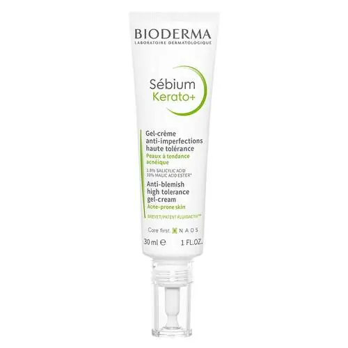 Abverkauf Bioderma Sebium Kerato + Creme-Gel Tube für unreine, Ölige, zu Akne neigende Haut, 30 ml