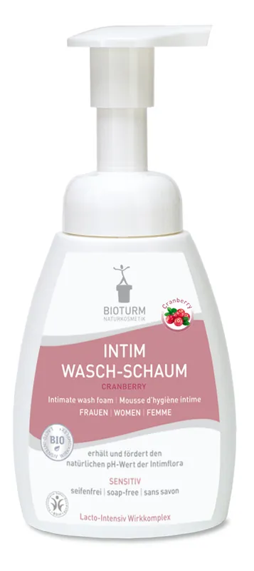 Wochenendangebot BIOTURM Intim Wasch-Schaum Cranberry 250 ml