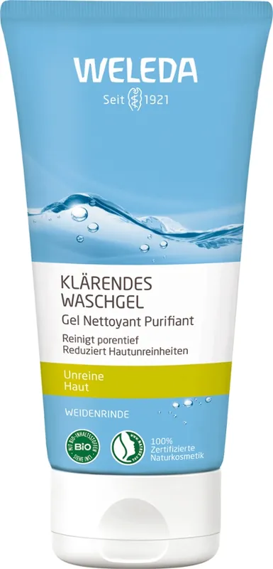 Weleda Naturally Clear Waschgel 100 ml Kostenloser Rückversand