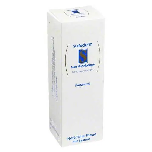Sulfoderm S Teint Nachtpflege parfümfrei, 40 ml Markenprodukt
