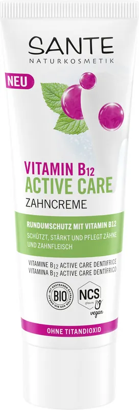 Sante Active Care B12 Boost Zahncreme 75 ml Neu