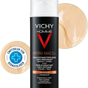 Vichy Homme Hydra Mag C+ 50 ml Feuchtigkeitspflege Anti-Müdigkeit Letzte Chance