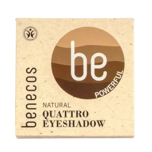 benecos Natural Quattro Eyeshadow coffee & cream 4 g Günstig
