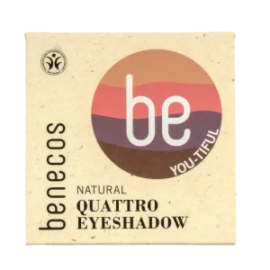 benecos Natural Quattro Eyeshadow beautiful eyes 4 g Sonderangebot
