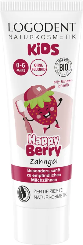 Expressversand Logona Kids Zahngel Happy Berry 75 ml