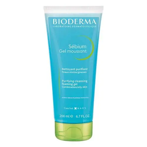 Preisreduziert Bioderma Sebium Gel Moussant Reinigungsgel Tube für unreine, Ölige zu Akne neigende Haut, 200 ml