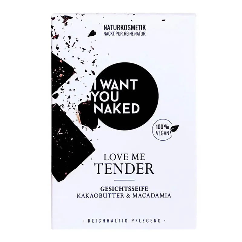 Super-Preis Gesichtsseife - Love Me Tender Kakaobutter & Macadamia