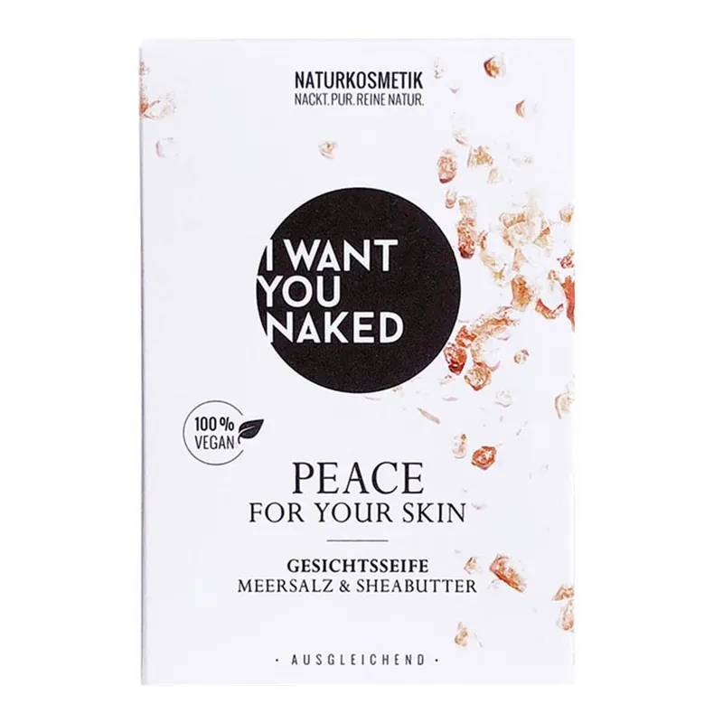 Gesichtsseife - Peace For Your Skin Meersalz & Sheabutter Preis Gesenkt