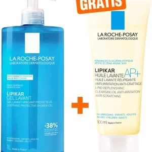 Angebot La Roche Posay Lipikar Gel Lavant 1000 ml + gratis La Roche Posay Lipikar Dusch-und Badeöl AP+ 100 ml