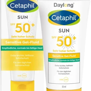 Cetaphil Sun Daylong SPF 50+ sensitives Gel - Fluid Gesicht 50 ml Neue Kollektion