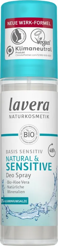 Neu Im Sortiment lavera Deo Spray Basis Sensitive