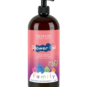 benecos Natural Shower Gel Garden Pleasure Apfel & Traube 950 ml Angebot