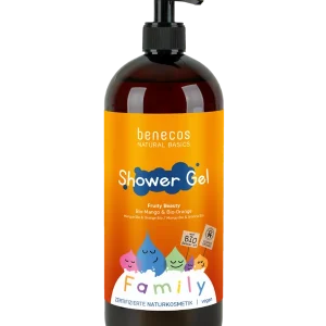 Heißes Angebot benecos Natural Shower Gel Fruity Beauty Mango & Orange 950 ml