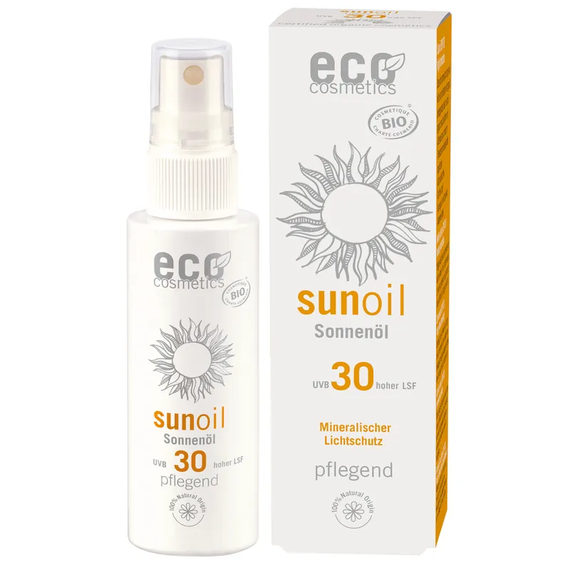 Meistverkauft eco cosmetics Sonnenöl transparent LSF 30