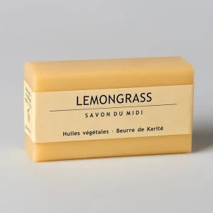 Kostenloser Versand Savon du Midi Seife mit Karité-Butter Lemongrass 100g