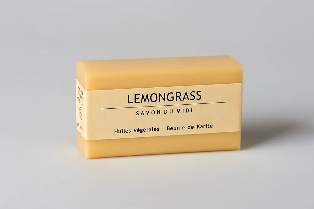 Kostenloser Versand Savon du Midi Seife mit Karité-Butter Lemongrass 100g