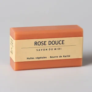 Savon du Midi Seife mit Karité-Butter Rose Douce 100g Sonderangebot