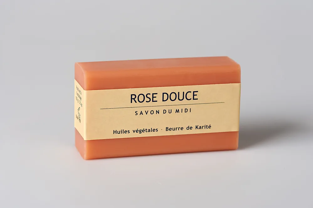 Savon du Midi Seife mit Karité-Butter Rose Douce 100g Sonderangebot