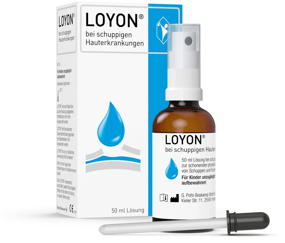 Zertifiziert Loyon bei Schuppigen Hauterkrankungen 50ml Lösung