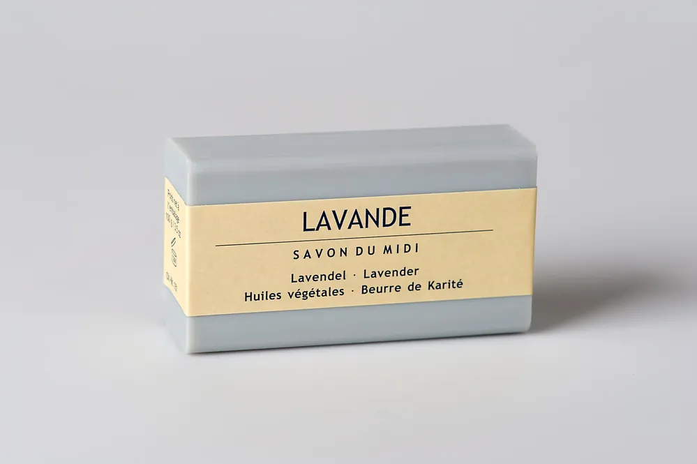 Savon du Midi Seife mit Karité-Butter Lavendel 100g Solange Der Vorrat Reicht