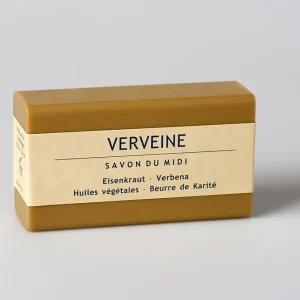 Savon du Midi Seife mit Karité-Butter Eisenkraut 100 g Schneller Versand