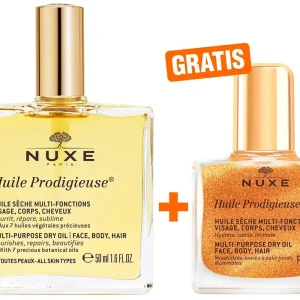 NUXE Huile Prodigieuse NF 50 ml + gratis NUXE Huile Prodigieuse OR NF 10 ml Günstig