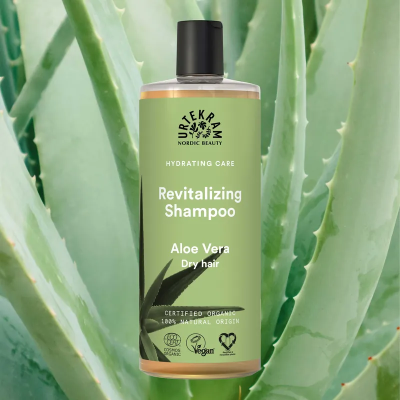Aloe Vera Revitalizing Shampoo Trockenes Haar 500 ml von Urtekram Online Kaufen