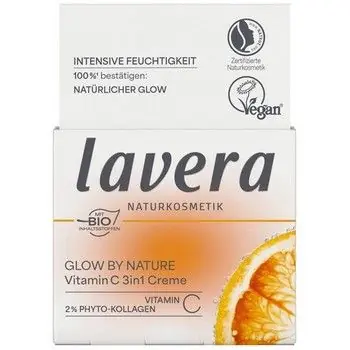 Finale Aktion LAVERA Glow by Nature Vitamin C 3in1 Creme 50 ml