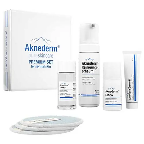 Aknederm Premium Set normal skin, 1 P Super-Preis