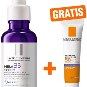 La Roche Posay Mela B3 30 ml Serum + gratis Anthelios Anti-Pigment Fluid 15 ml Neu Im Sortiment