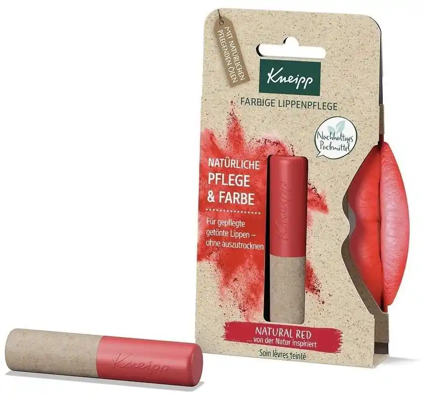 Billig Kneipp Farbige Lippenpflege Natural Red 3,5 G Stift