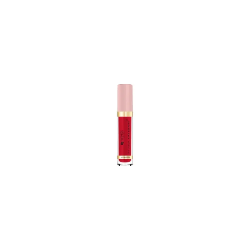 AA Wings of Color Star Secret the Colour Covering Lipgloss /04/ Power Red 6 ml Preis Gesenkt