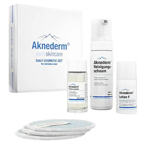Aknederm Daily Cosmetic Set sensitive skin, 1 P Sofort Bestellen
