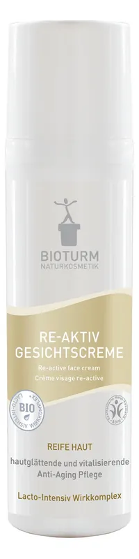 Neu BIOTURM Re-Aktiv Gesichtscreme 75 ml