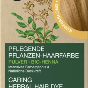 Logona Pflanzen-Haarfarbe Pulver Kupferblond Sichere Zahlung