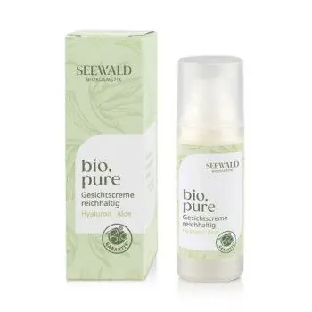 Bestseller SEEWALD bio.pure Gesichtscreme reichhaltig 50 ml