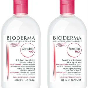 Bioderma Sensibio H20 Mizellen Lösung 2 x 500 ml Sichere Zahlung