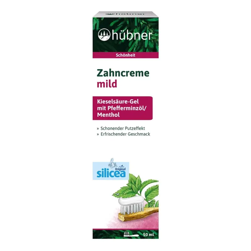 Zahncreme mild - Silicea mit Pfefferminzöl 50ml Letzte Chance