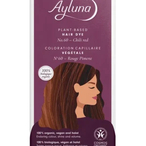 Ayluna Pflanzenhaarfarbe Nr. 60 Chilirot 100 g Heißes Angebot